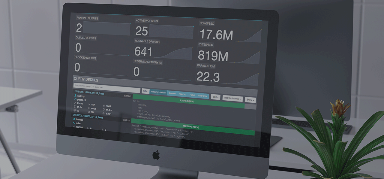 Data-processing dashboard